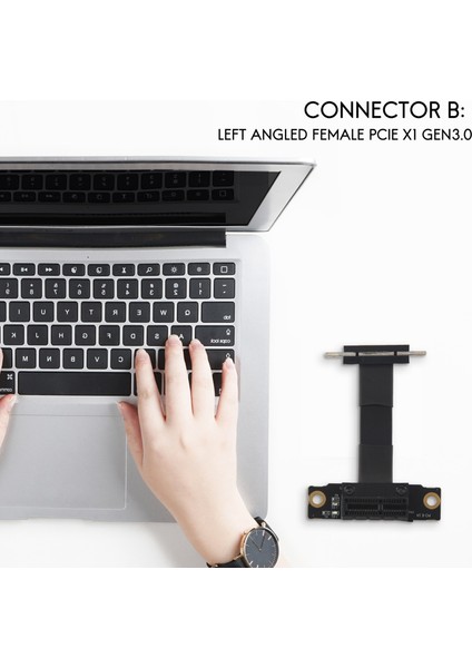 Pcıe X1 Yükseltici Kablo Çift 90 Derece Dik Açı Pcıe 3.0 X1 - X1 Uzatma Kablosu 8gbps Pcı Express 1x Yükseltici Kart 5cm (Yurt Dışından) fırsatları