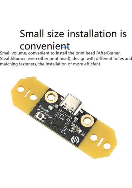 RP2040 Yükseltilmiş 3D Yazıcı Parçaları ile Taşınabilir Giriş Şekillendirici Voron 2.4 0.1 Trident Ivmeölçer Için Destek Klipper (Yurt Dışından) modelleri