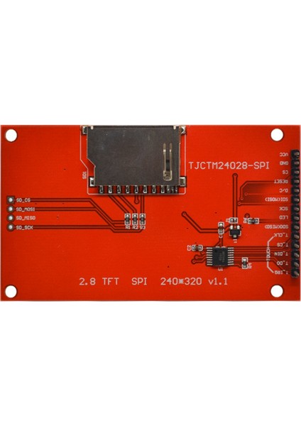 Dokunmatik LCD Modülü ile 2,8 Inç Spı Tft LCD LCD Modülü 240X320 ILI9341 (Yurt Dışından)