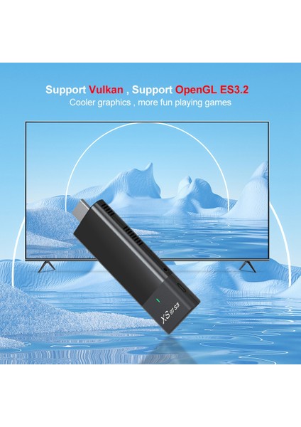 XS97 S3 Hd 4K Tv Set Üstü Kutusu 1+8 Oyuncu Tv Kutusu Medya Oynatıcı Tv Alıcısı Set Üstü Kutusu (Yurt Dışından) fırsatları