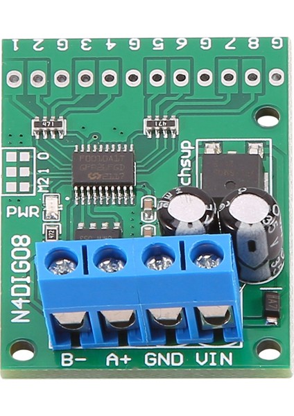 8ch Giriş/çıkış Dijital Switch Ttl Lvttl Cmos RS485 Io Kontrol Modülü Plc Röle Için Modbus Rtu Kartı, (Pin Yok) (Yurt Dışından) modelleri