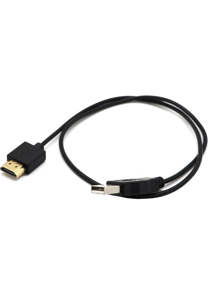 1.4 Erkek - USB 2.0 Fiş Adaptörü Konnektör Şarj Cihazı Dönüştürücü Kablosu (Yurt Dışından)