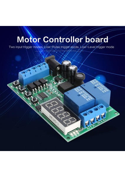Oyuncak Plc Araba Garaj Kapısı Için Dc 5-24V Çok Işlevli Motor Tersinir Denetleyici Sürücü Kartı (Yurt Dışından)