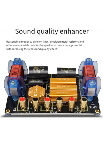 Ses Frekans Bölücü Hoparlör 2 Yollu Hoparlör Crossover 10 12 Inç Sahne Performansı 800 W Yüksek Güç Frekans Bölücü (Yurt Dışından) fırsatları