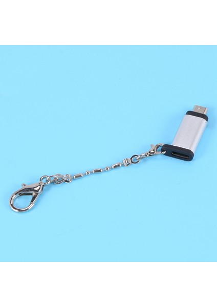 -Usb Adaptör Tip C - USB Erkek Otg USB A Dönüştürücü Android Telefon Tablet Gamepad Için (Gümüş) (Yurt Dışından)