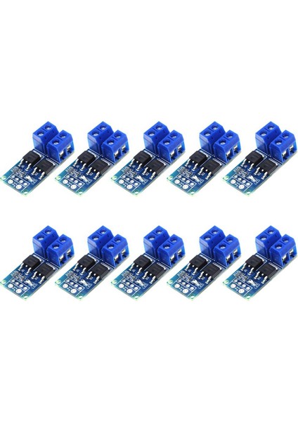 10 Adet Dc 5 V-36 V 15A (Max 30A) Mosfet Mos Fet Tetik Anahtarı Sürücü Modülü 0-20 Khz Pwm Regülatörü Kontrol Paneli (Yurt Dışından)