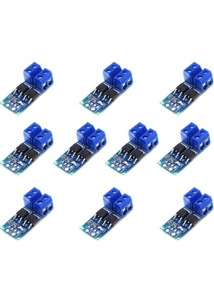 10 Adet Dc 5 V-36 V 15A (Max 30A) Mosfet Mos Fet Tetik Anahtarı Sürücü Modülü 0-20 Khz Pwm Regülatörü Kontrol Paneli (Yurt Dışından)