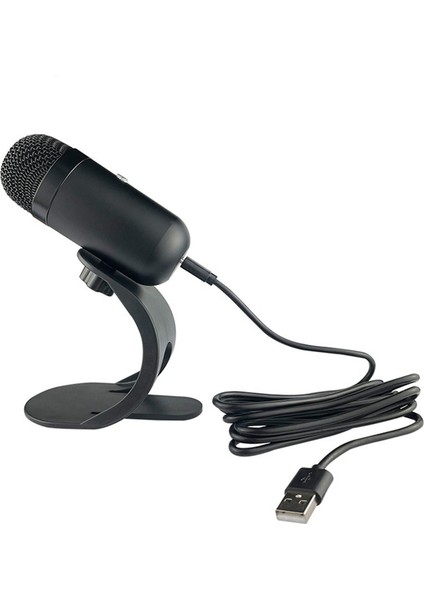 Masaüstü USB Mikrofon Pc Akıllı Telefon Için Profesyonel Kondenser Mikrofon Canlı Kayıt Video Konferans Oyunu / Mic (Yurt Dışından)