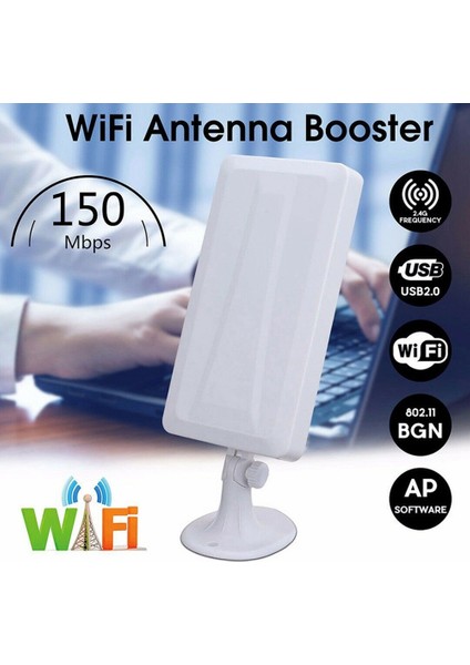 Uzun Menzilli 150 Mbps Wifi Genişletici Kablosuz Açık Yönlendirici Tekrarlayıcı Wlan Anten Booster 5 M Için (Yurt Dışından) fırsatları