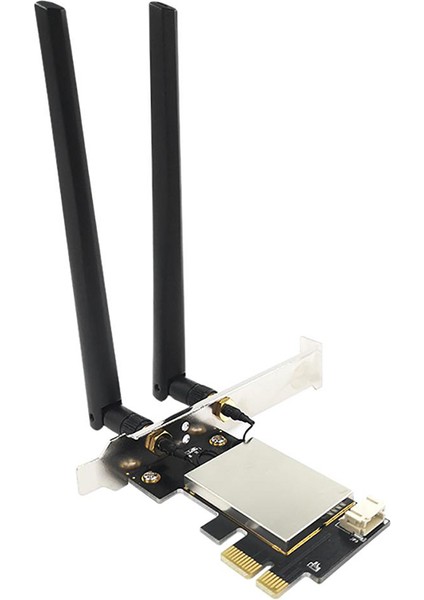 Pc Masaüstü Wi-Fi Anten M.2 Için Pcıe Wifi Kart Adaptörü Bluetooth Dual Band Kablosuz Ağ Kartı Repetidor Adaptador (Yurt Dışından)