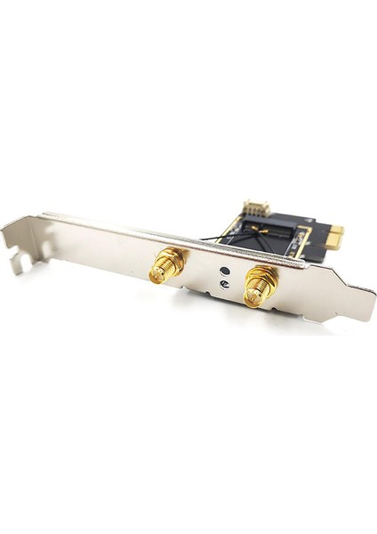 Pc Masaüstü Wi-Fi Anten M.2 Için Pcıe Wifi Kart Adaptörü Bluetooth Dual Band Kablosuz Ağ Kartı Repetidor Adaptador (Yurt Dışından)