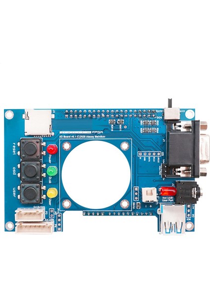 Mister Fpga Io Analog Board V6.1+Fan Için Terasic DE10-NANO Mister Fpga Io Board (Yurt Dışından)