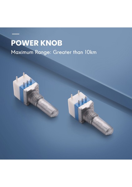 -888S Uv-5r Uv-82 Walkie Talkie Için 5 Adet Güç Düğmesi Ses Anahtarı Değişimi (Yurt Dışından) modelleri
