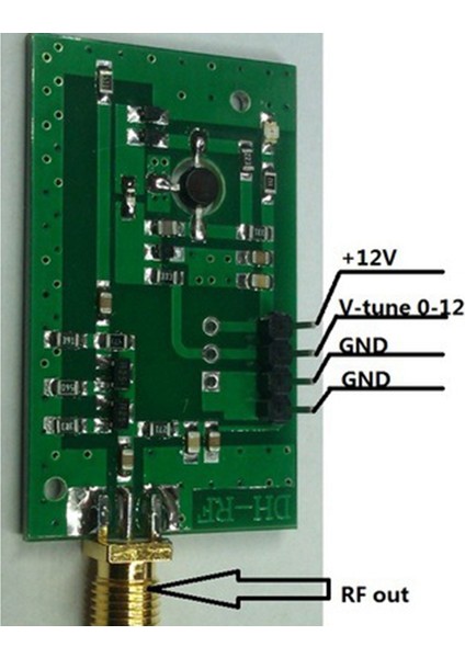 Rf Voltaj Kontrollü Osilatör Frekans Kaynağı Geniş Bant Vco 515MHZ---1150MHZ (Yurt Dışından) fiyatları