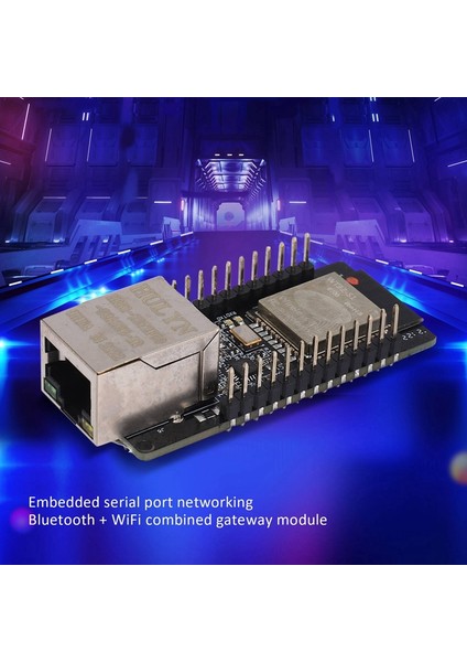 WT32-ETH01 Gömülü Seri Port Ağı Bluetooth + Wifi Birleşik Ağ Geçidi Modülü (Yurt Dışından)