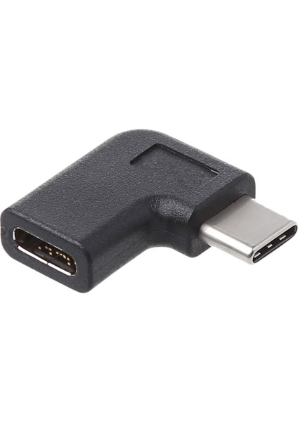 90 Derece Sağ Açı USB 3.1 Tip C Erkek - Dişi Usb-C Dönüştürücü Adaptör (Yurt Dışından)