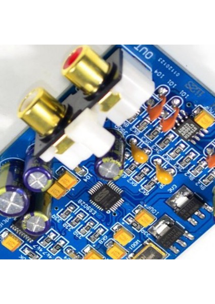 ES9028Q2M ES9028 I2S Giriş Kod Çözme Kartı Dac Dc 9-12 V Dekoder Kartı Yükseltme ES9018 Amplifikatör Dıy (Yurt Dışından)