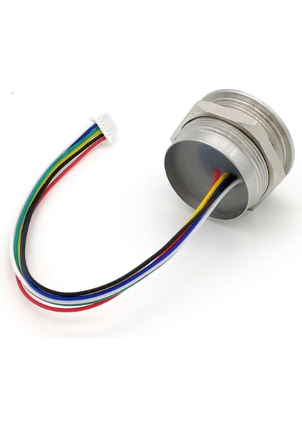 R503 Dairesel Yuvarlak Halka Gösterge LED Kontrol DC3.3V Mx1.0-6pin Kapasitif Parmak Izi Modülü Sensör TARAYICI-19MM (Yurt Dışından)