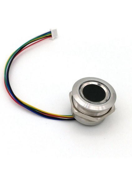 R503 Dairesel Yuvarlak Halka Gösterge LED Kontrol DC3.3V Mx1.0-6pin Kapasitif Parmak Izi Modülü Sensör TARAYICI-19MM (Yurt Dışından)