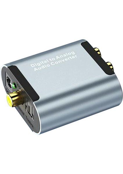 Ses Kod Çözücü Dönüştürücü Koaksiyel Optik Fiber Dijital Ses - Analog 3.5 Jack L/r Rca Spdıf Stereo Amplifikatör Adaptörü (Yurt Dışından)