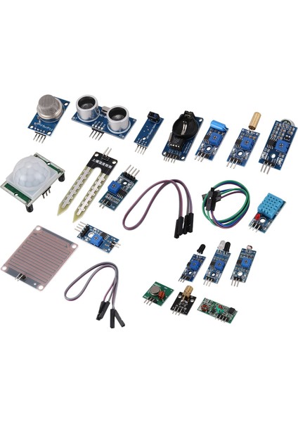 16'sı 1 Arada Modül Sensör Kiti R3 MEGA328 Nano 3 2 Model B K62 Için Proje Süper Kitleri (Yurt Dışından)