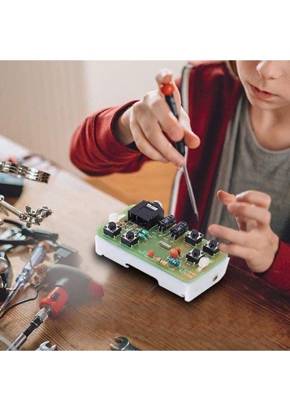 76MHZ-108MHZ Stereo Fm Radyo Alıcısı Modülü Fm Dıy Elektronik Lehimleme Kiti Devre Pcb Kartı Lehim Uygulama Projesi (Yurt Dışından)