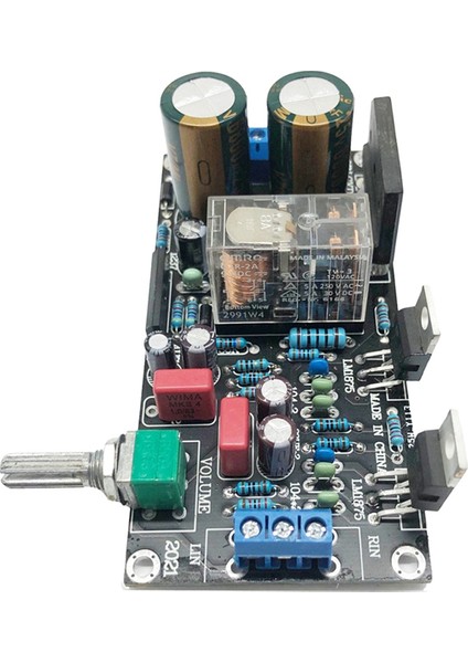 LM1875T Güç Amplifikatörü Kartı 2.0 Çift Kanallı Ses Ayarı 2030 ile Uyumlu (Yurt Dışından) modelleri