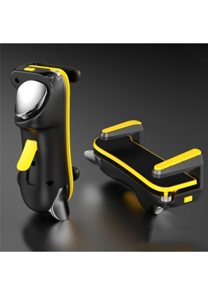 Pubg Oyun Denetleyicisi Için Oyun Tetik Için Altı Parmak L1 R1 Android Gamepad Joystick Için Alaşım Anahtar Düğmesi (Sarı) (Yurt Dışından) fiyatları