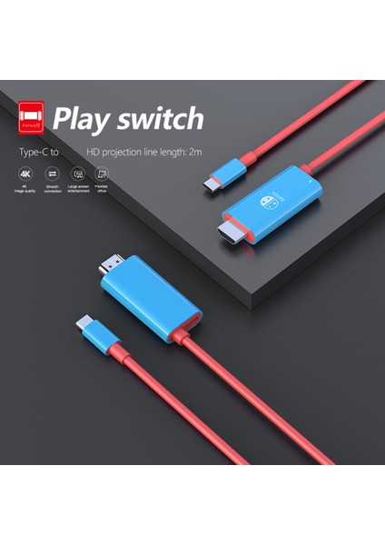 Anahtar Adaptör Kablosu Tip C Için -Uyumlu Kablo Duvar Şarj Anahtarı USB C Hub Anahtarı Aksesuarları (Yurt Dışından) fiyatları