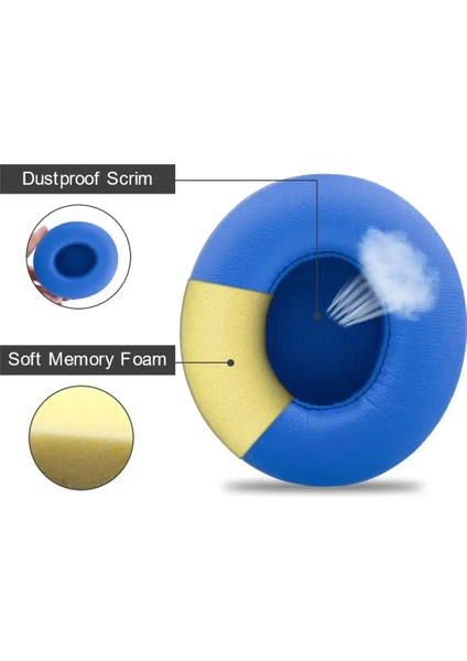Solo 2 3 Için Yedek Kulak Yastığı Yastıkları Kablosuz Kulak Pedleri Kulakiçi Kablosuz Kulaklık Kulak Yastıkları, Mavi (Yurt Dışından) modelleri