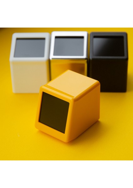 Akıllı Hava Istasyonu Masaüstü LED LCD Dijital Wifi Saat Elektronik Termometre Higrometre Sensörü Açık (Sarı) (Yurt Dışından) modelleri