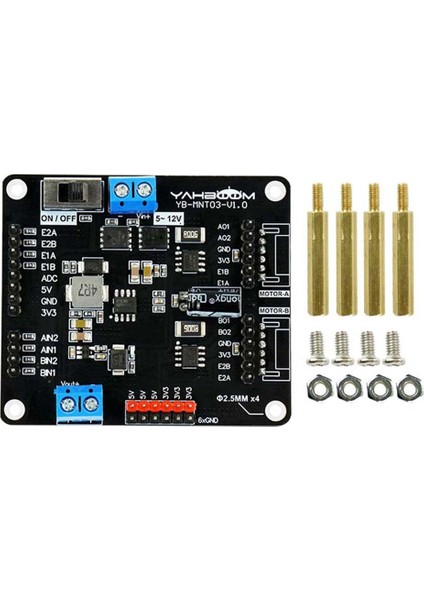 T8236 Çift Kanallı Dc Motor Sürücü Modülü 2 Kanallı Robot Araba Elektronik Tasarım Yarışması Adanmış Modül (Yurt Dışından) fiyatları