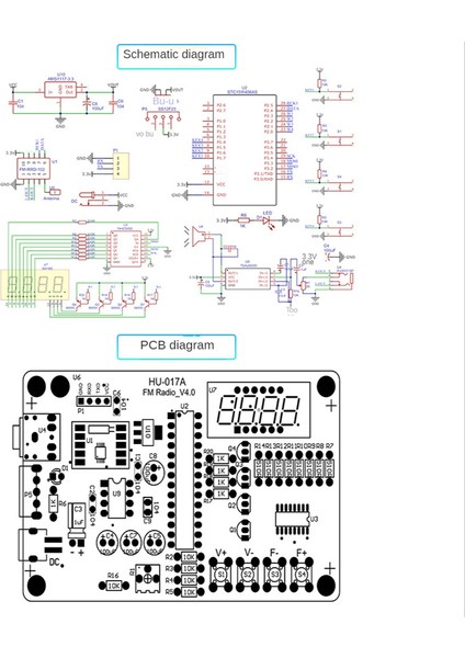 -017A RDA5807S Radyo Alıcısı Modül Kitleri Fm Elektronik Dıy Devreler Parçaları Dijital Tüp Ekran 87-108 Mhz, Kabuklu (Yurt Dışından)