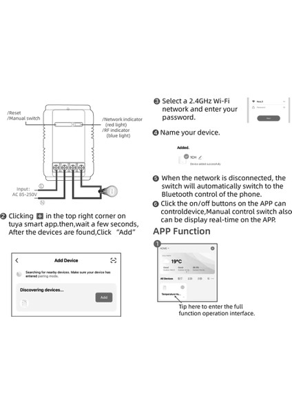 Tuya Akıllı Wifi Termostat 16A Enerji Tüketimi Izleme Sıcaklık ve Nem Termostatı ile Kablosuz Kontrol (Yurt Dışından) fiyatları