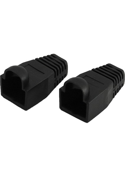 1000 Adet RJ45 Konnektör Fişi Koruyucu Kılıf Kapak Kapağı Için CAT5E/6 Kablo USB Konnektörleri Dizüstü Pc Kasa Siyah (Yurt Dışından)