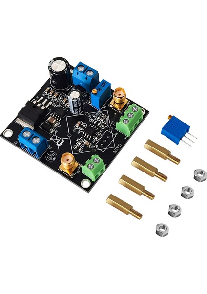 AD620/623 Enstrümantasyon Amplifikatörü Gerilim Amplifikatörü Modülü Nanovolt Mikrovolt Ayarlanabilir Tek Güç Kaynağı (Yurt Dışından)