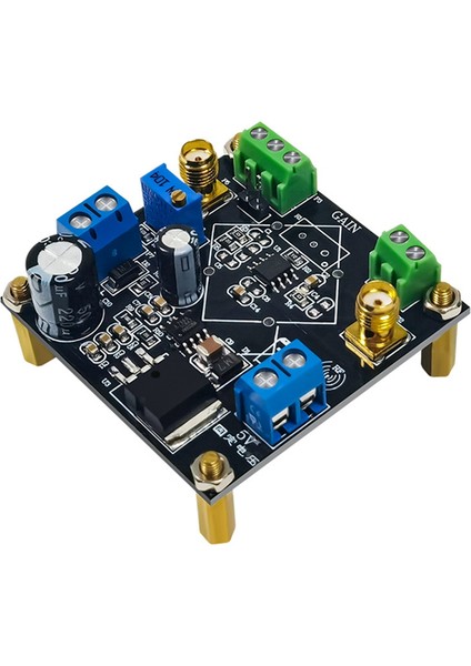 AD620/623 Enstrümantasyon Amplifikatörü Gerilim Amplifikatörü Modülü Nanovolt Mikrovolt Ayarlanabilir Tek Güç Kaynağı (Yurt Dışından)