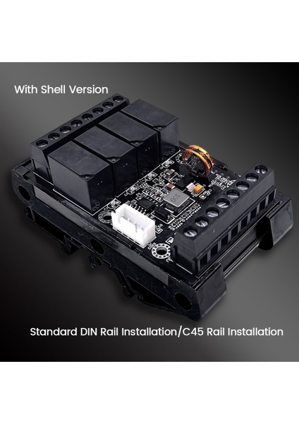FX1N-10MR Plc Endüstriyel Kontrol Kartı+Kasa Plc Modülü Analog Giriş/çıkış Programlanabilir Gecikmeli Röle Modülü (Yurt Dışından)