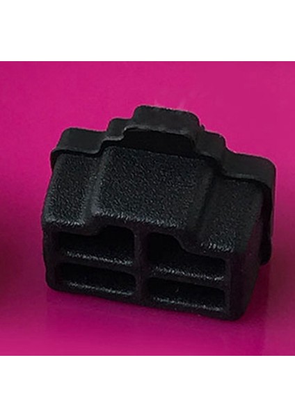 100 Adet Siyah Ethernet Hub Bağlantı Noktası RJ45 Anti Toz Kapağı Kapağı Koruyucu Fiş RJ45 Arayüzü Toz Fişi RJ45 Dişi Bağlantı Noktası (Yurt Dışından)