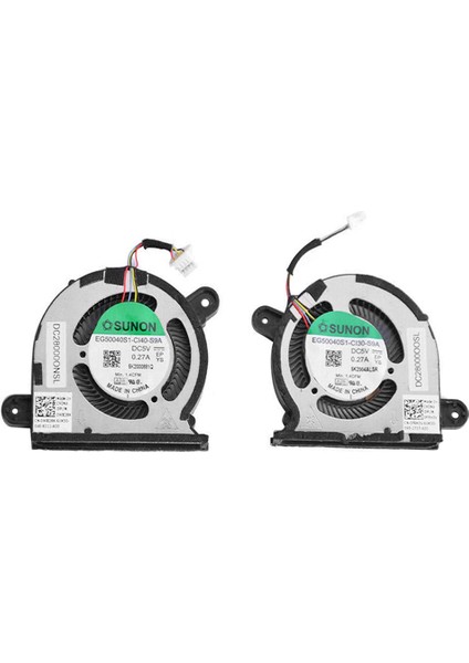 2 Adet Cpu Gpu Soğutma Fanı Xps 2020 13 9300 Cpu Soğutma Fanı 0FRK0V 0WX28K EG50040S1-CI30-S9A Radyatör Fanları (Yurt Dışından)
