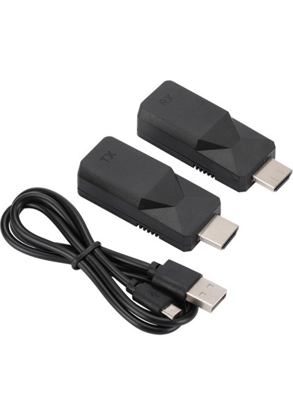 Hd Genişletici 1080P RJ45 Lan Ağ Uzatma Verici Alıcı Tx Rx CAT5E Cat6 Ethernet Kablosu Hd Genişletici 60M (Yurt Dışından)