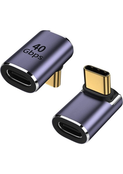 Telefon Pro Için 100W USB 4.0 Tip C Adaptör Otg 40GBPS Hızlı Veri Transferi Tablet Usb-C Şarj Dönüştürücü (Yurt Dışından)