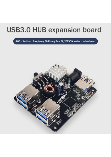 Ros Robot Araba Sunrise X3 Pı Nano Serisi Anakart Için Uygun Usb3.0 Hub Genişletme Kartı (Yurt Dışından)