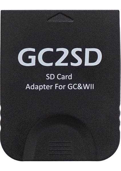 GC2SD -Sd Kart Adaptörü Konsollar Için Hafıza Kartı Adaptörü SD2SP2(SIYAH) (Yurt Dışından)