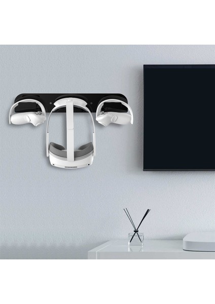 Quest 2 Pico 4 Vr Denetleyici Için Vr Stand Tutucu Stand Kulaklık Duvara Montaj Raf Tutucu, Siyah (Yurt Dışından) modelleri