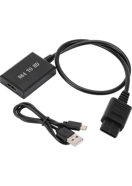 N64//SNES Için N64 - Hd Dönüştürücü Adaptör Hd Bağlantı Kablosu Tak ve Çalıştır 1080P Sürücü Yüklemeye Gerek Yok (Yurt Dışından)
