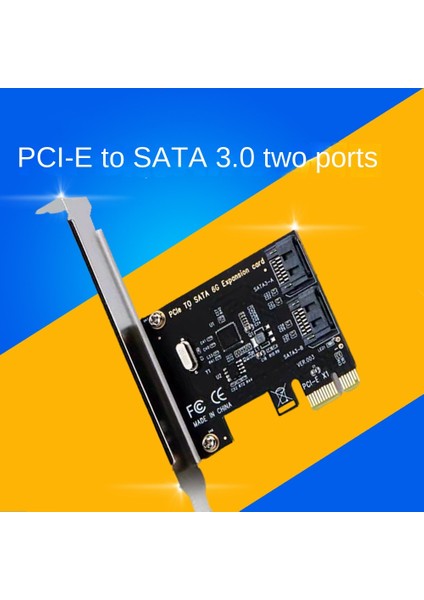 Pcıe - Sata Kartı Pcı-E Adaptörü Pcı Express - Sata3.0 Dönüştürücü 2 Bağlantı Noktalı Sata Iıı 6g Genişletme Denetleyici Kartı Adaptörü (Yurt Dışından) modelleri