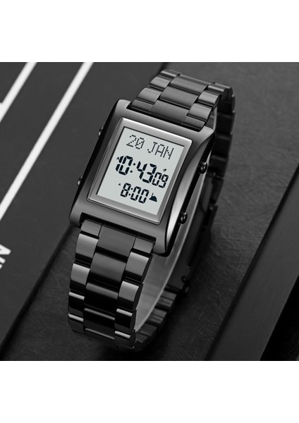 Müslüman Dijital Saat Erkekler Kadınlar Imi Kıble Izle Müslüman Kol Saatleri Hac Zamanı Hatırlatıcı Saatler Islami (D) (Yurt Dışından) modelleri