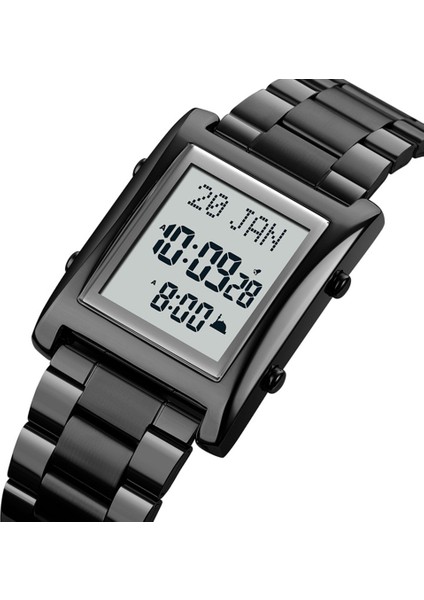 Müslüman Dijital Saat Erkekler Kadınlar Imi Kıble Izle Müslüman Kol Saatleri Hac Zamanı Hatırlatıcı Saatler Islami (D) (Yurt Dışından) fırsatları