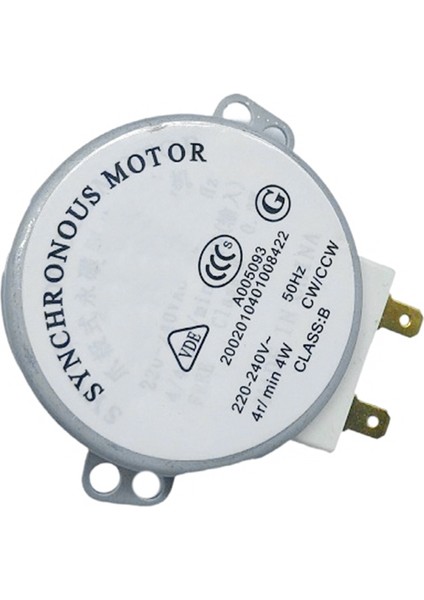 4 Adet Tepsi Senkron Motor TYJ50-8A7 AC220-240V 4r/mın (Yurt Dışından)